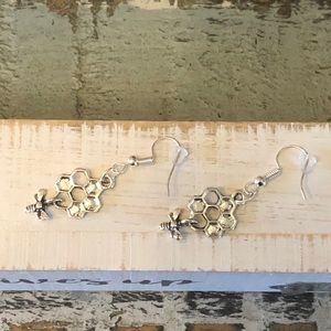 Honey Bee Earrings